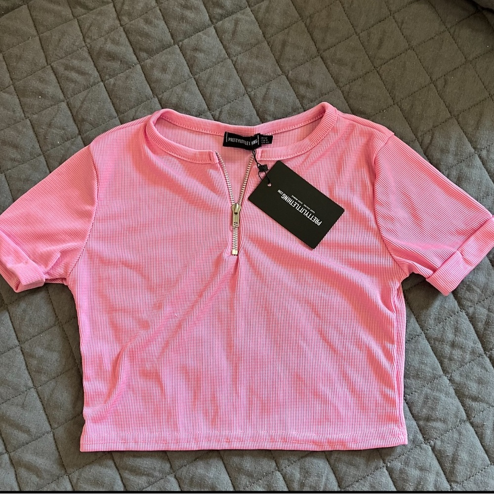 Pretty little thing crop top